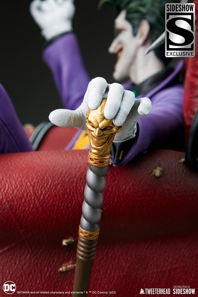 the joker scale maquette tweeterhead dc comics gallery a