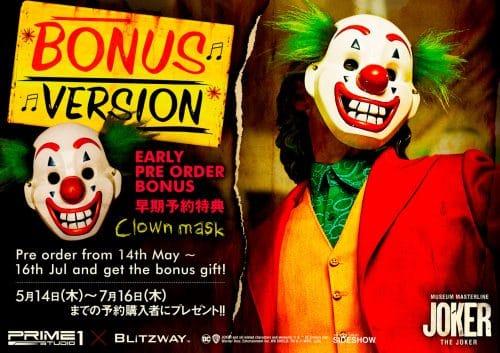 the joker bonus clown mask version dc comics gallery ec b ae c