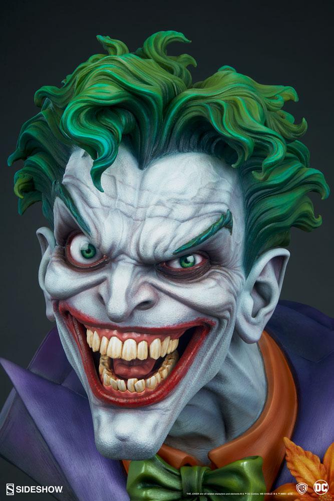 The Joker Life-Size Bust - Comic Concepts