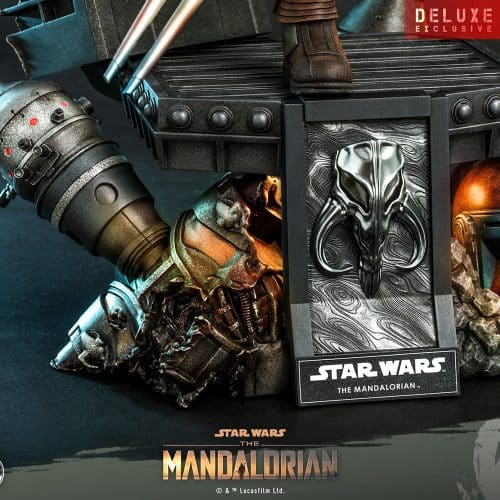 the mandalorian and the child deluxe star wars gallery fa d e