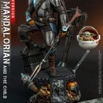 the mandalorian and the child deluxe star wars gallery fa a b b