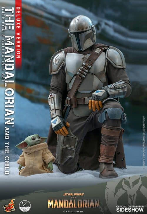 the mandalorian and the child deluxe star wars gallery fa a f