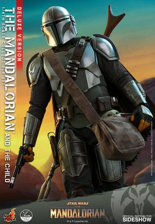 the mandalorian and the child deluxe star wars gallery fa c dc