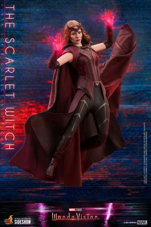 the scarlet witch sixth scale figure by hot toys marvel gallery e d