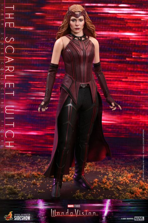 the scarlet witch sixth scale figure by hot toys marvel gallery e d ac c
