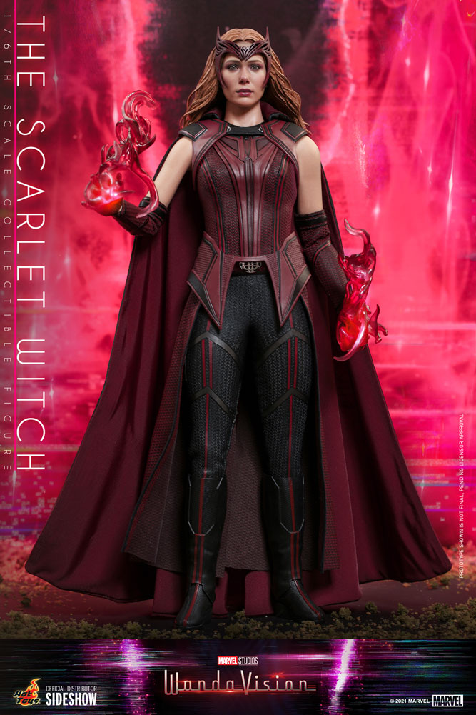 the scarlet witch sixth scale figure by hot toys marvel gallery e d d aa