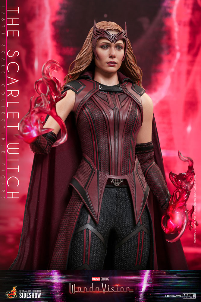 the scarlet witch sixth scale figure by hot toys marvel gallery e d fbda