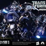 transformers ironhide polystone statue prime feature