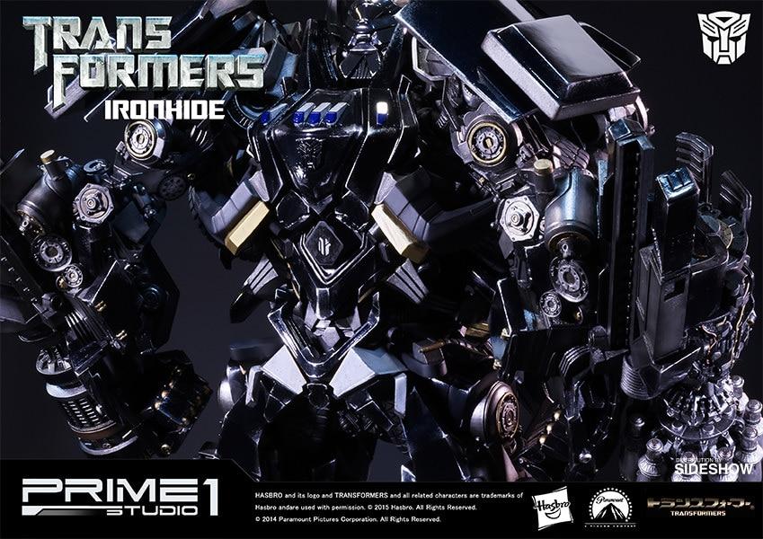 transformers ironhide polystone statue prime feature