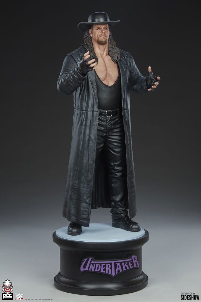 undertaker the modern phenom scale statue pcs wwe gallery e c