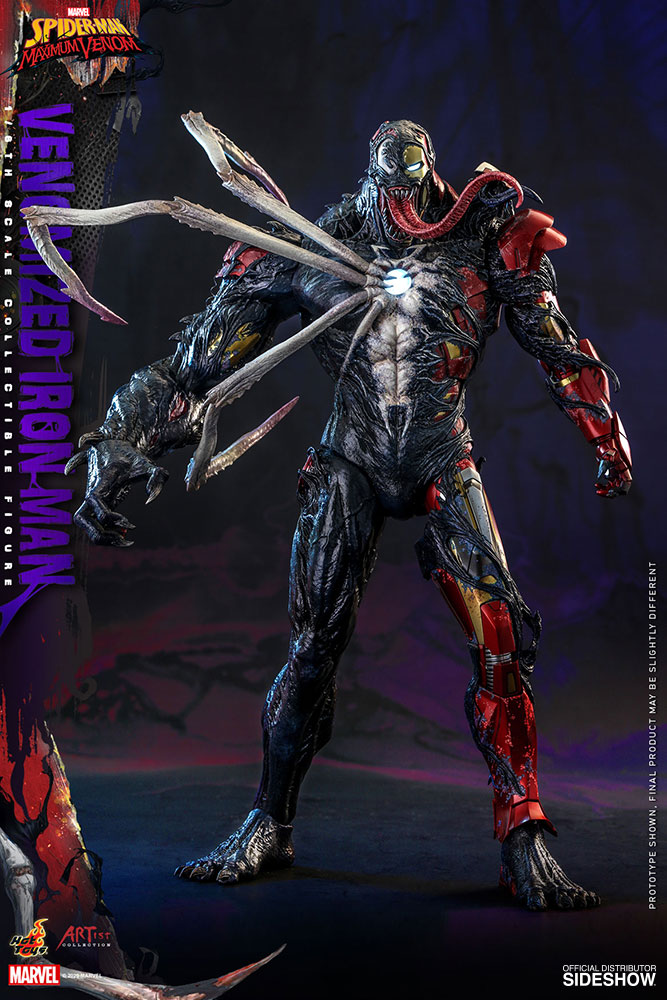 Hot Toys Venomized Iron Man Sixth Scale Figure