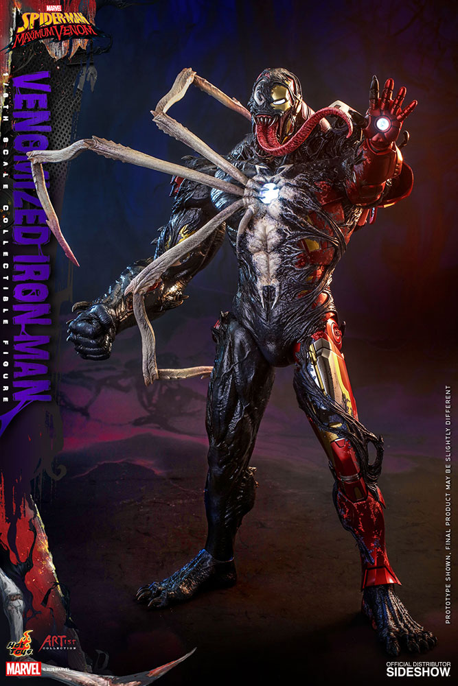 venomized iron man marvel gallery f d c
