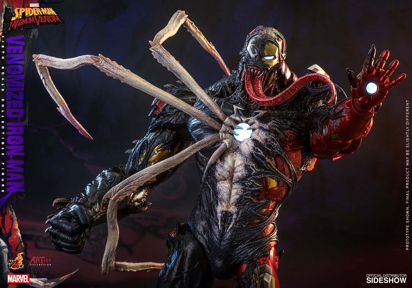 venomized iron man marvel gallery f e f