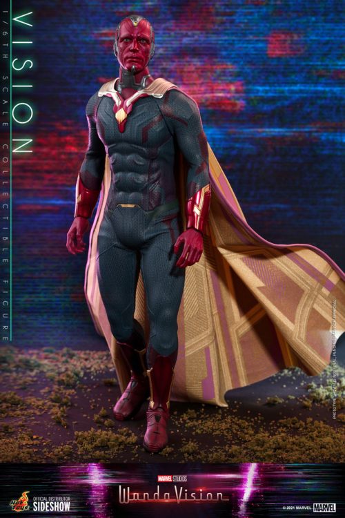 vision sixth scale figure by hot toys marvel gallery e d df d