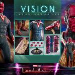vision sixth scale figure by hot toys marvel gallery e e cc
