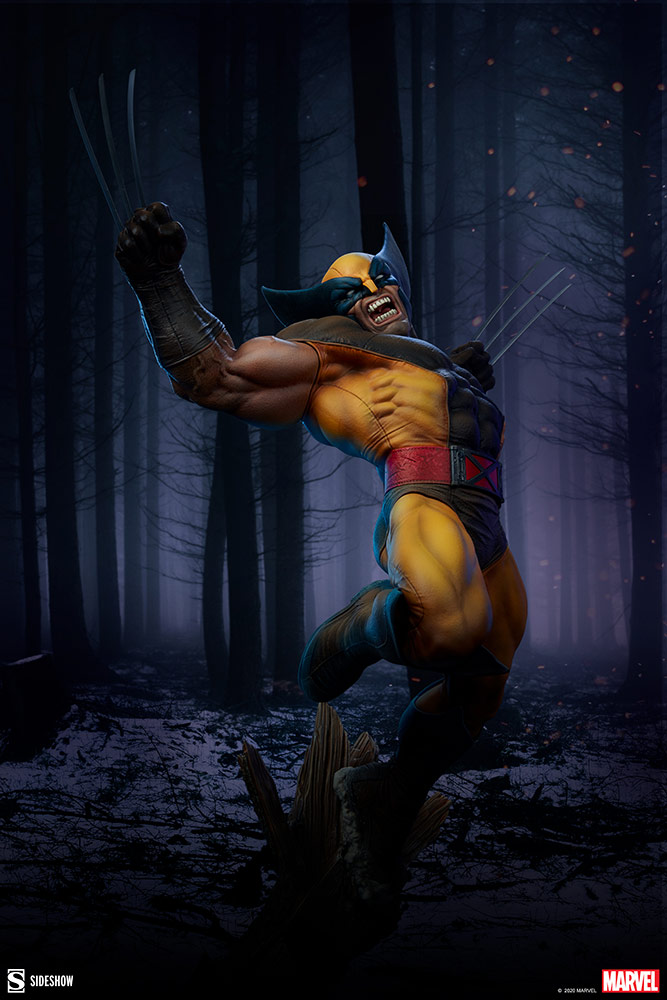 wolverine premium format figure marvel gallery ff c f