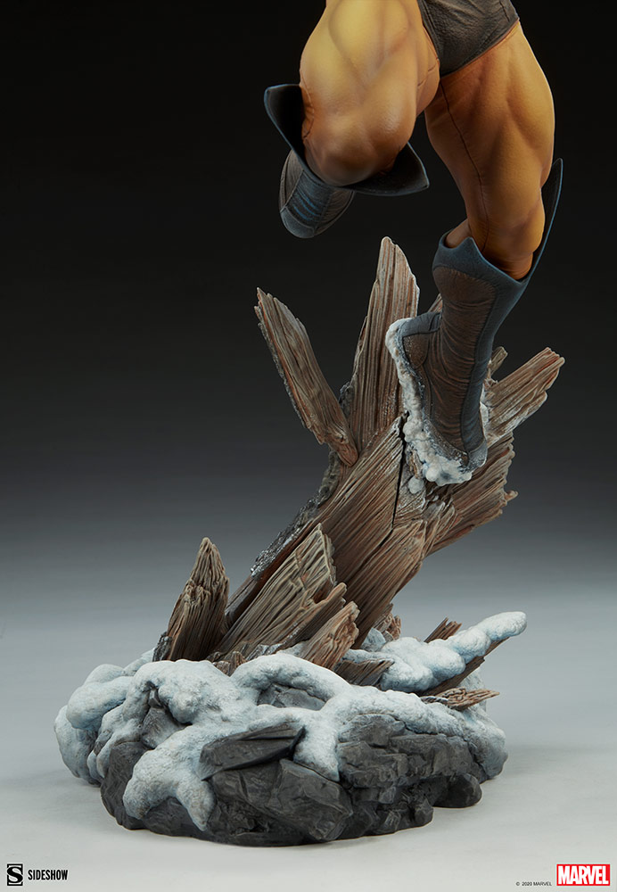 wolverine premium format figure marvel gallery ff f