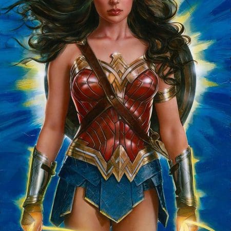 Sideshow Collectibles Wonder Woman Lasso Of Truth Art Print by Olivia De Berardinis