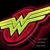 wonder woman led logo light large dc comics gallery fe be de