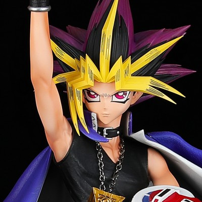 yu gi oh statue yugi slifer le dragon du ciel