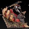 Attack On Titan : Mikasa VS Armored Titan 1/6 Scale Statue