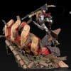 Attack On Titan : Mikasa VS Armored Titan 1/6 Scale Statue