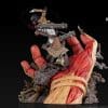 Attack On Titan : Mikasa VS Armored Titan 1/6 Scale Statue