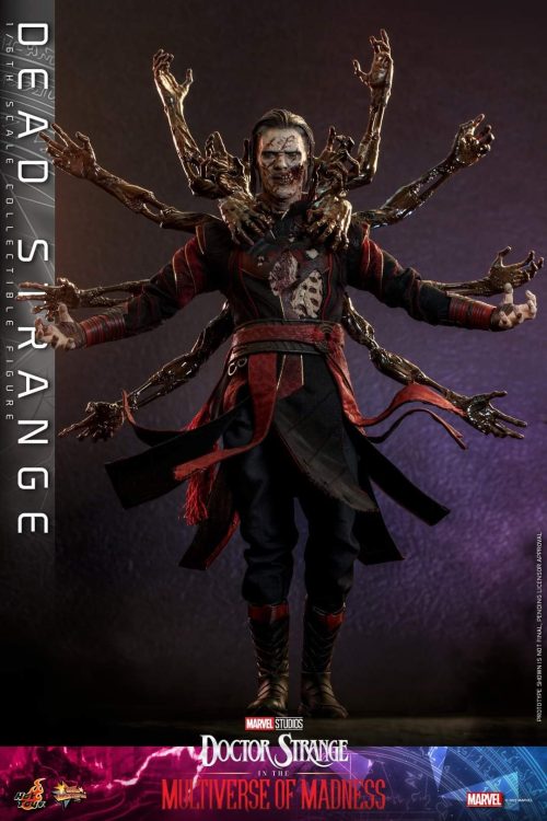 Marvel Hot Toys Doctor Strange in the Multiverse of Madness Dead Strange Sixth Scale Collectible Figure