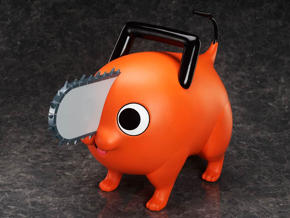 chainsaw man pochita posing soft vinyl figure