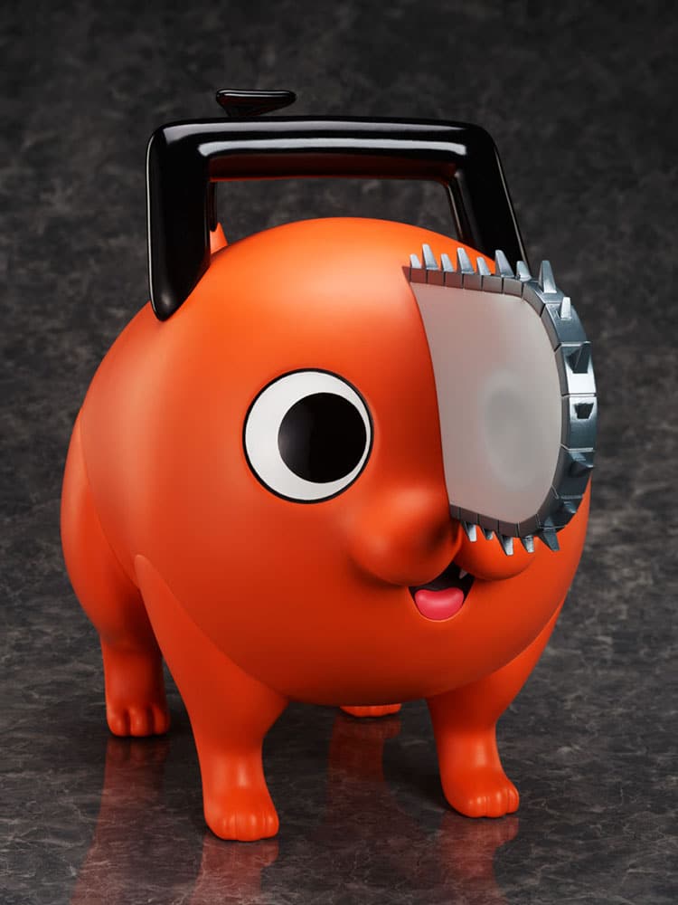 chainsaw man pochita posing soft vinyl figure