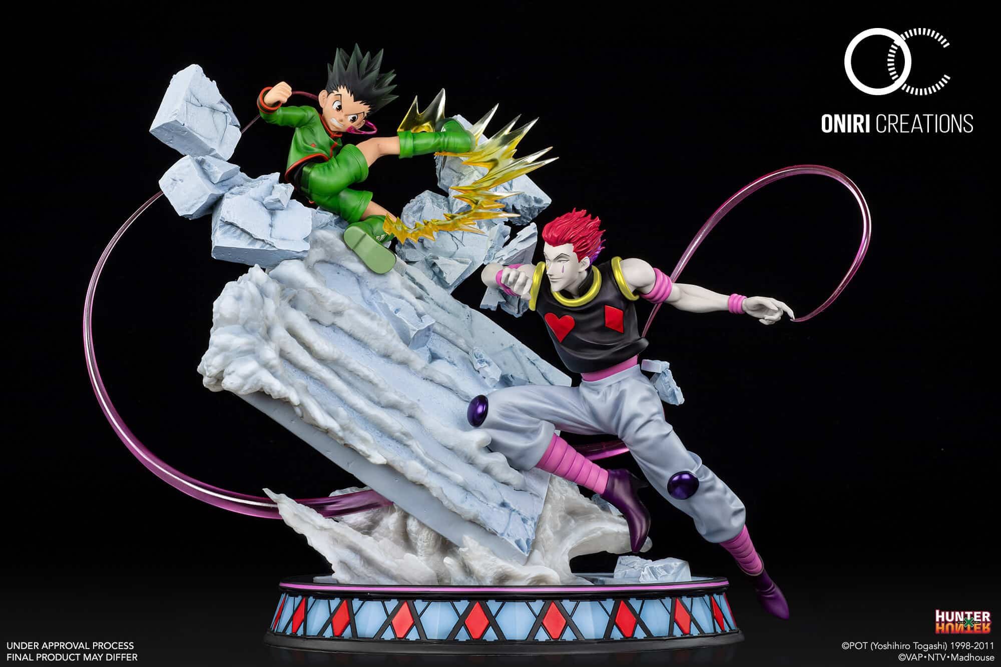 Hunter X Hunter Gon vs Hisoka Statue -Battle At Heavens Arena