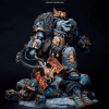 HMO Warhammer Logan Grimnar Statue Diorama
