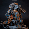 HMO Warhammer Logan Grimnar Statue Diorama