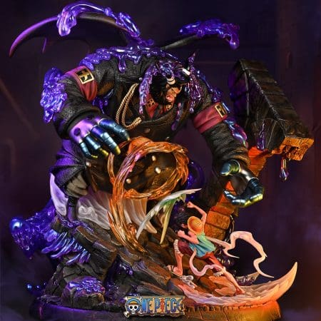 Infinity Studio One Piece Luffy vs Magellan Statue Impel Down