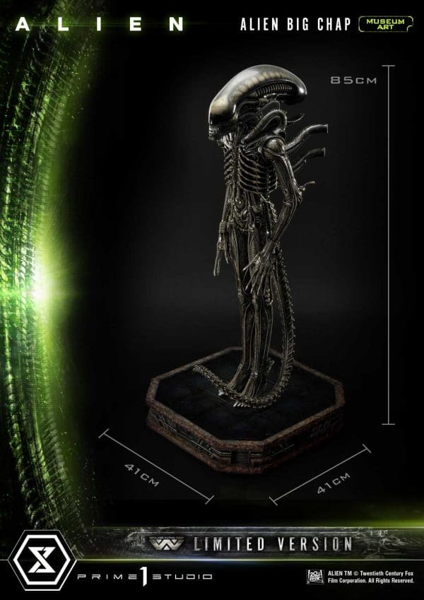 Alien Big Chap Statue Museum Art Limited Variant - Comic Concepts