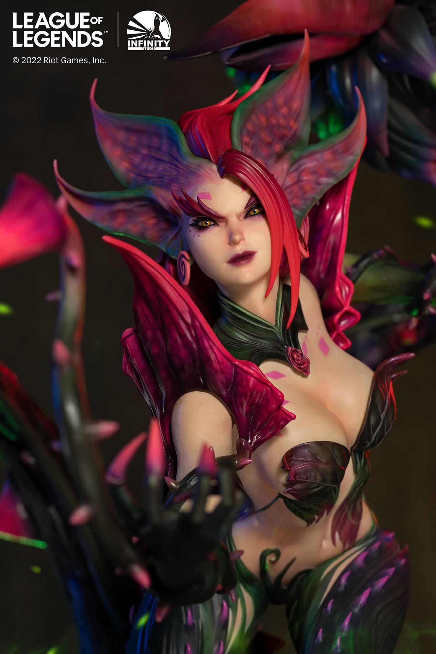 Infinity Studio League of Legends Rise of the Thorns Zyra Statue 1/4 Scale