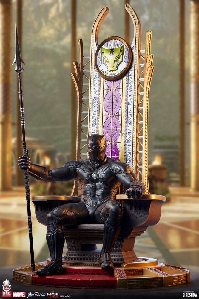 black panther scale statue marvel gallery fc e d e