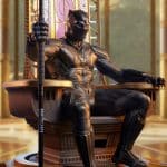 black panther scale statue marvel gallery fc e b