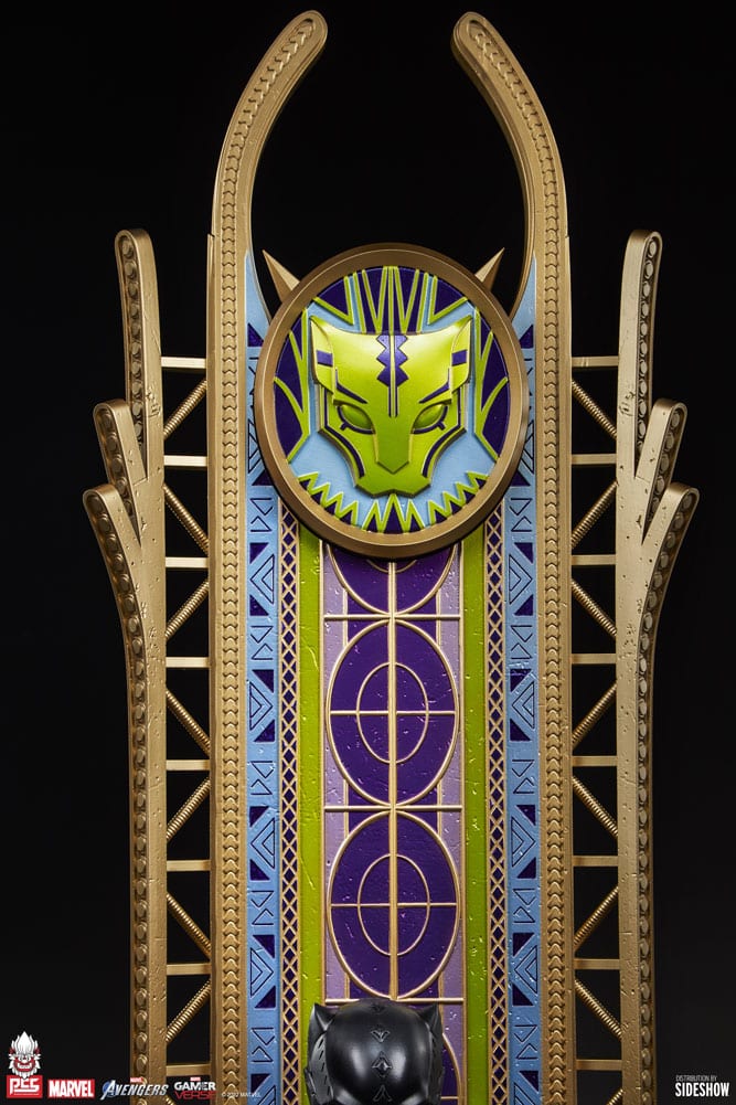 black panther scale statue marvel gallery fc c