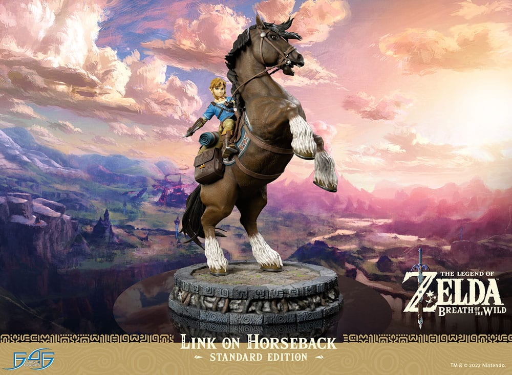 Legend Of Zelda Link On Horseback Statue