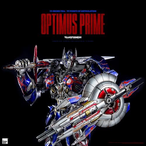 ThreeZero Transformers The Last Knight Optimus Prime Figure Premium Scale