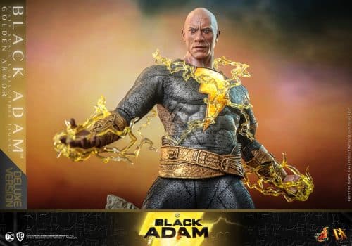 Hot Toys Black Adam Golden Armor Sixth Scale Figure Deluxe