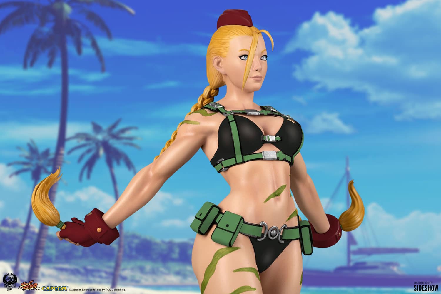 Street Fighter Season Pass Cammy Statue