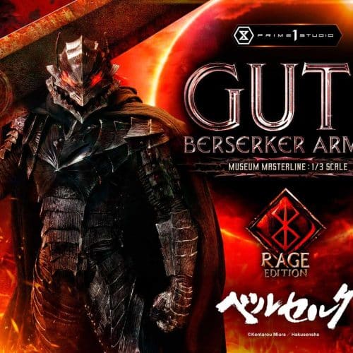 Prime 1 Studio BERSERK Guts Berserker Armor Statue 1/3 Scale Rage Edition