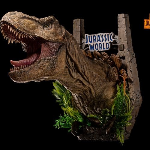 Jurassic World Dominion Tyrannosaurus Rex Wall-Mounted Bust