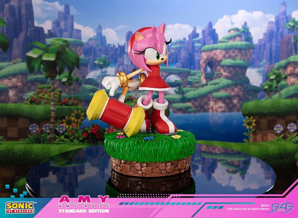 Sonic The Hedgehog Amy Rose Statue Sonic The Hedgehog Amy Rose Statue