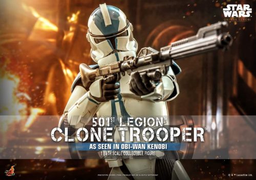 Hot Toys Star Wars Obi-wan Kenobi 501st Legion Clone Trooper Collectible Figure