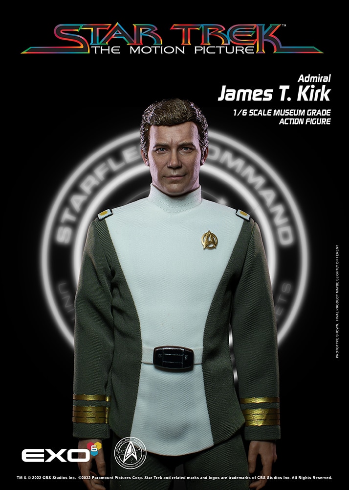 admiral james t kirk star trek gallery b bd