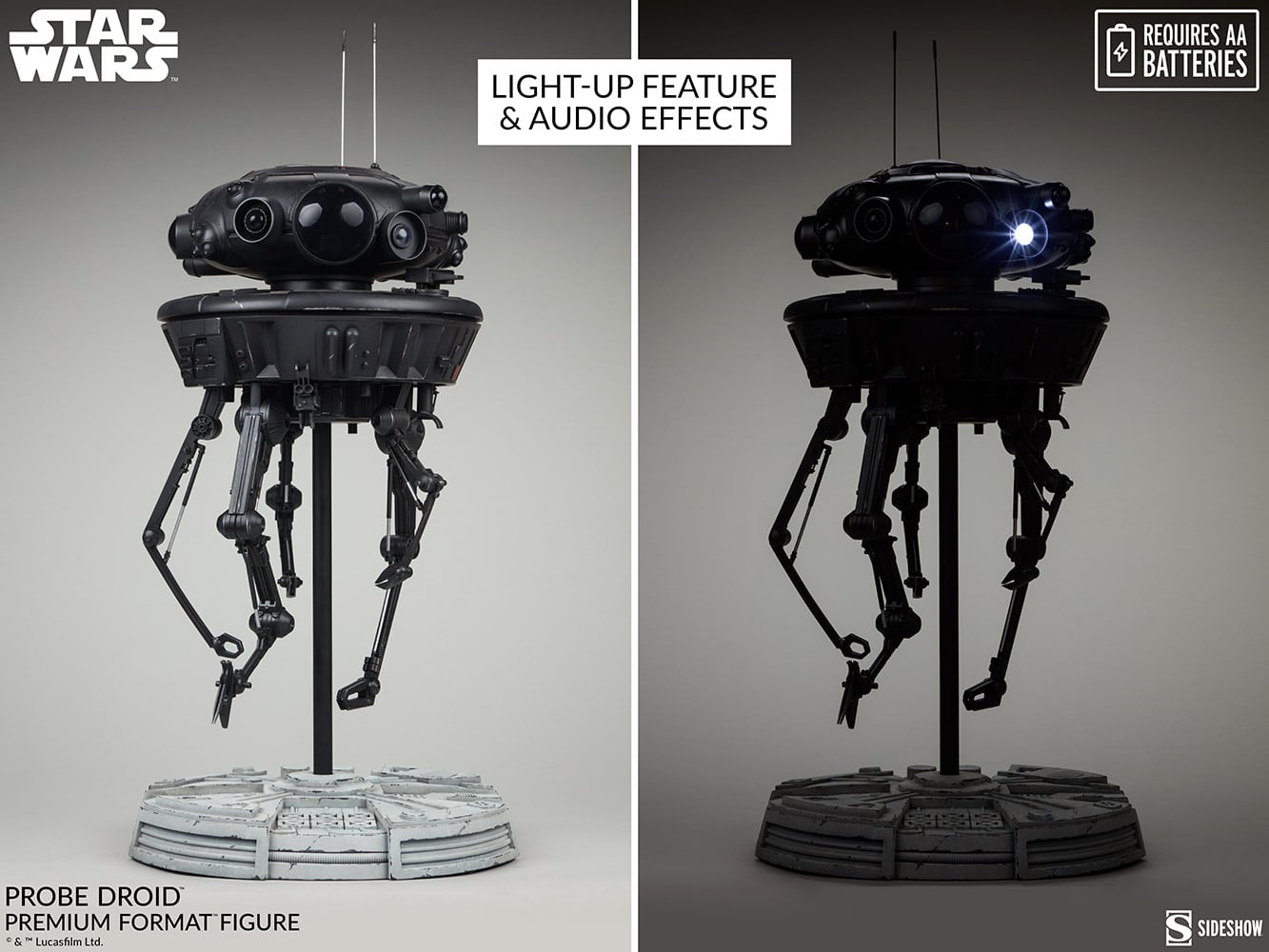 probe droid premium format figure star wars gallery da