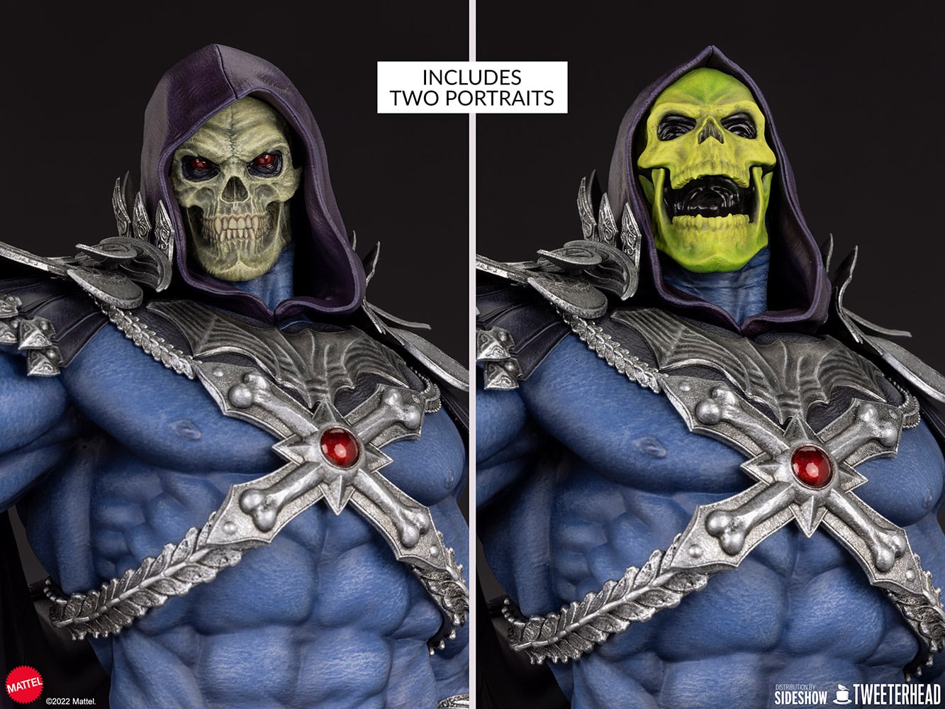 skeletor legends maquette tweeterhead masters of the universe gallery d e